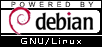 Powered by Debian GNU/Linux OS