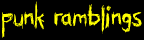 punk ramblings