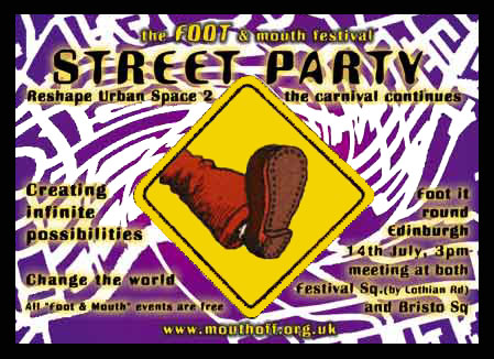 Street Party flyer front
